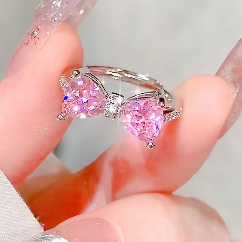 Princess bow ring (adjustable)