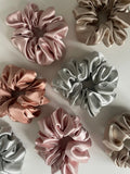 Premium satin scrunchie (random colour)