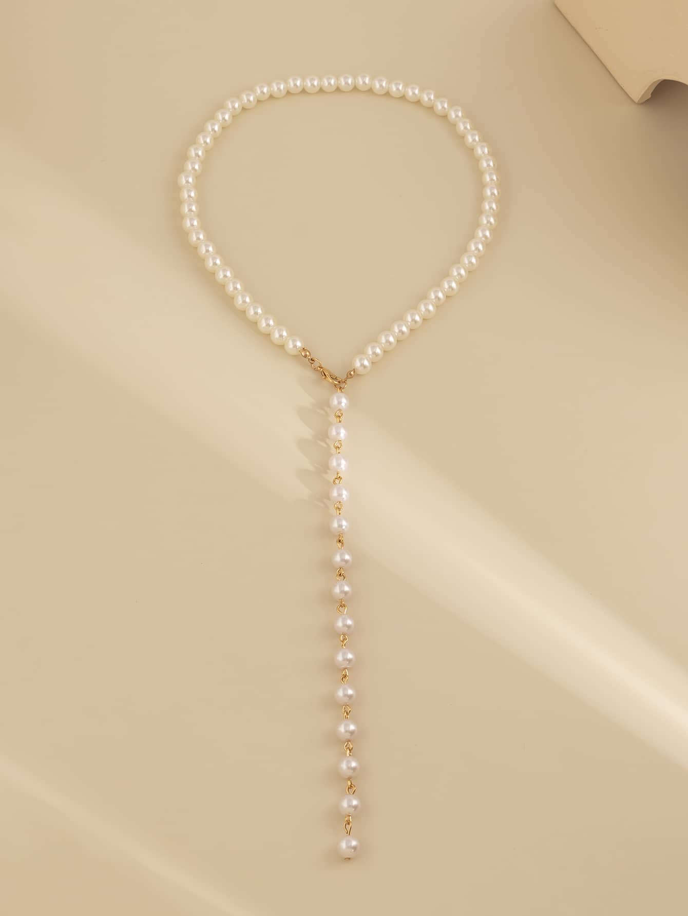 Pearl statement necklace