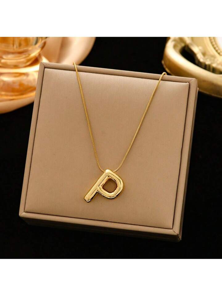 Alphabet bubbly bobble necklaces