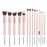 Professional Makeup brush set