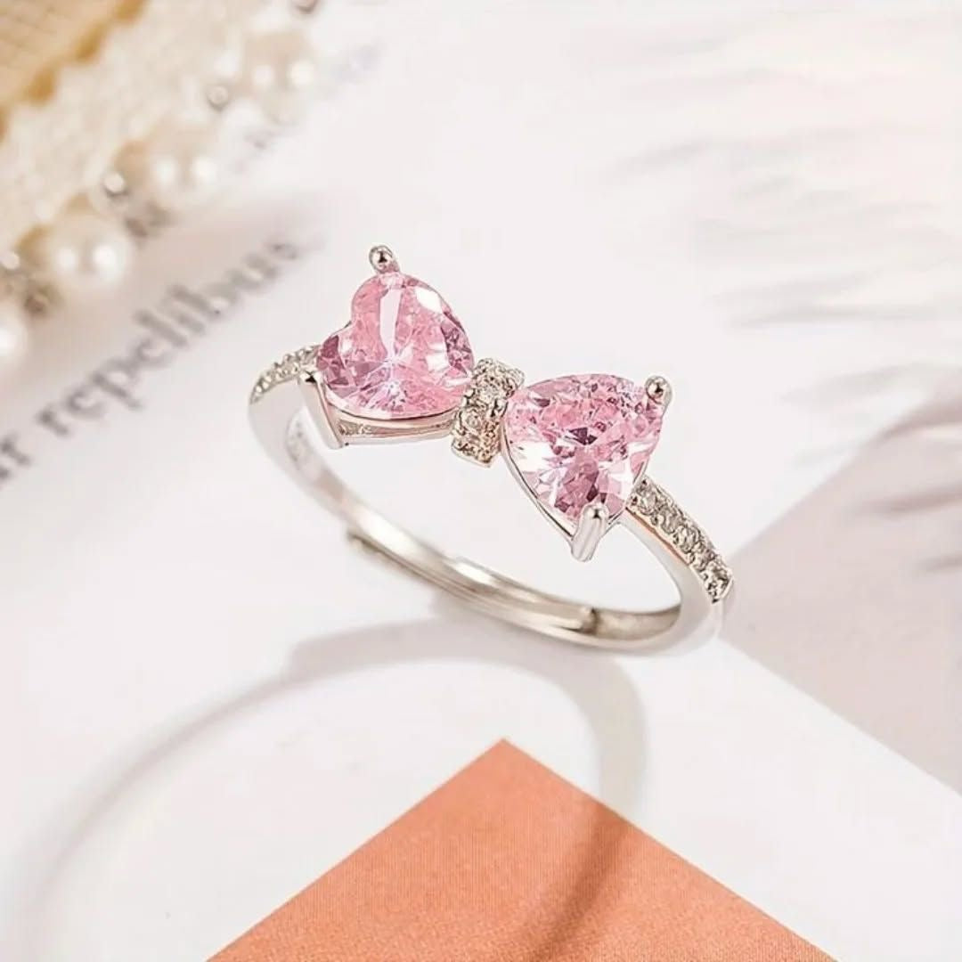 Princess bow ring (adjustable)