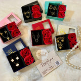 Hollow heart gift box