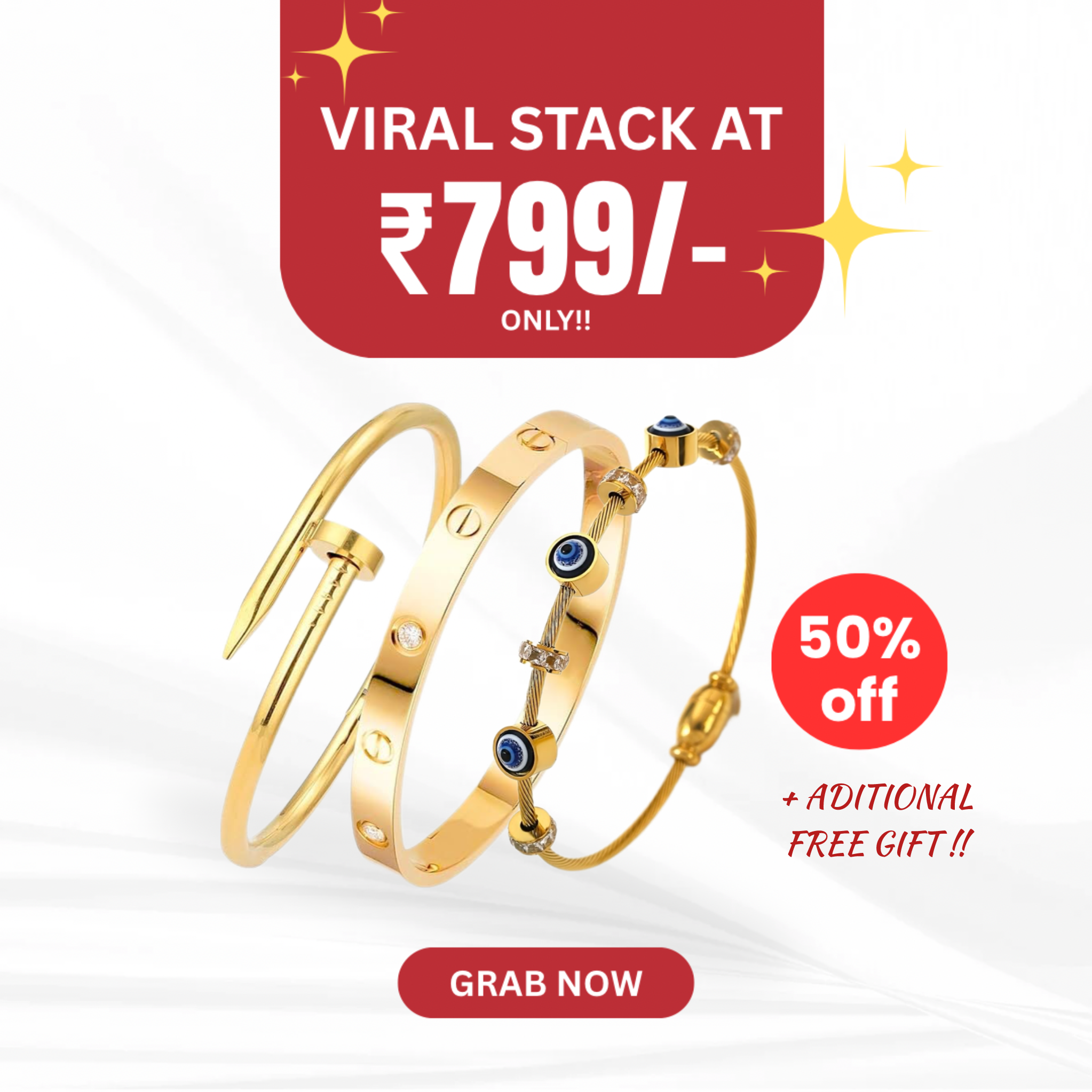 The VIRAL trio stack