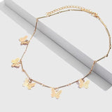 All over butterfly necklace