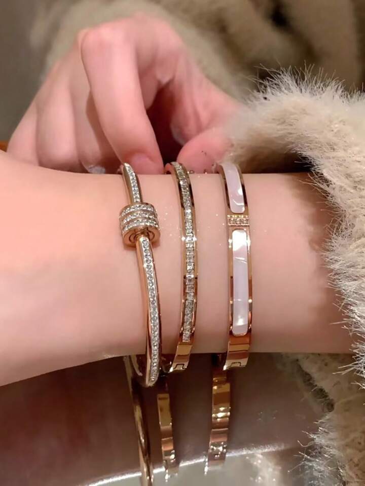 The luxe harmony bracelets stack (set of 5)
