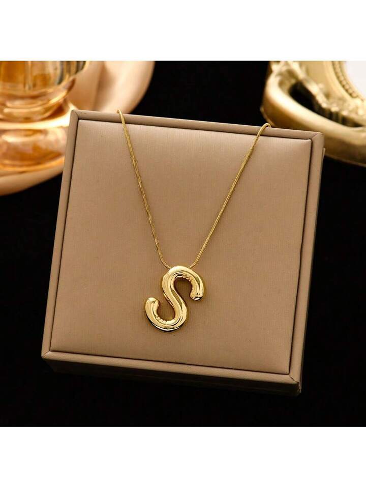 Alphabet bubbly bobble necklaces