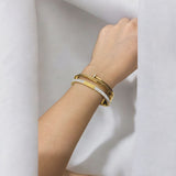 Twist & luxe bracelet