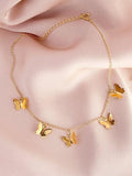 All over butterfly necklace