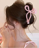 Ribbon claw clip (random colour)