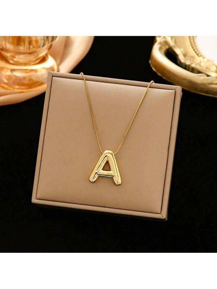 Alphabet bubbly bobble necklaces