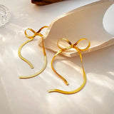 Bow earrings