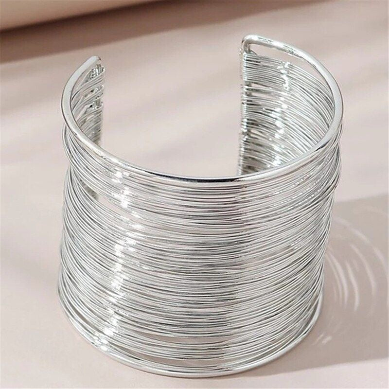 Multi Wire cuff bracelets