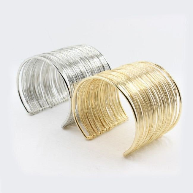 Multi Wire cuff bracelets