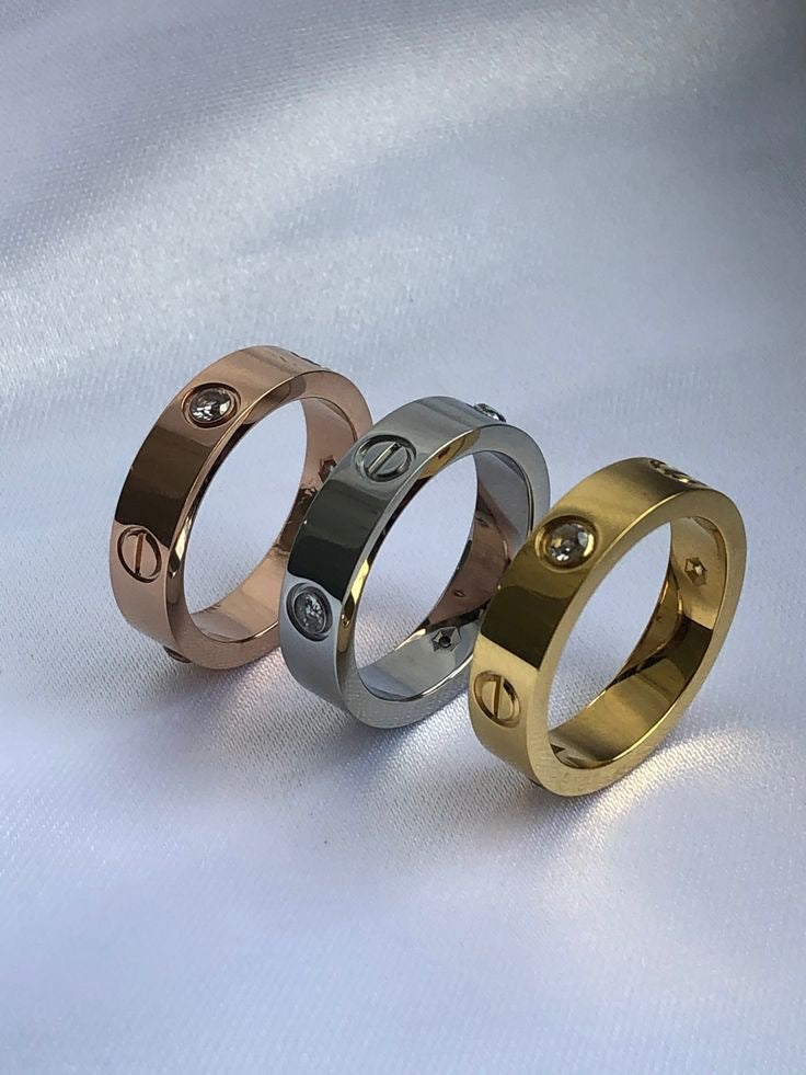 Eternal love band ring