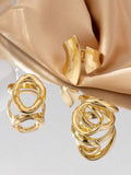 Chunky abstract set of 3 rings