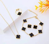 Leaf clover set