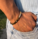 Men golden bangle