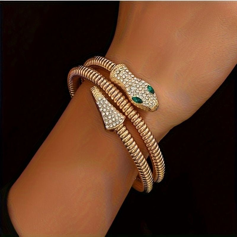 Snake charmer cuff