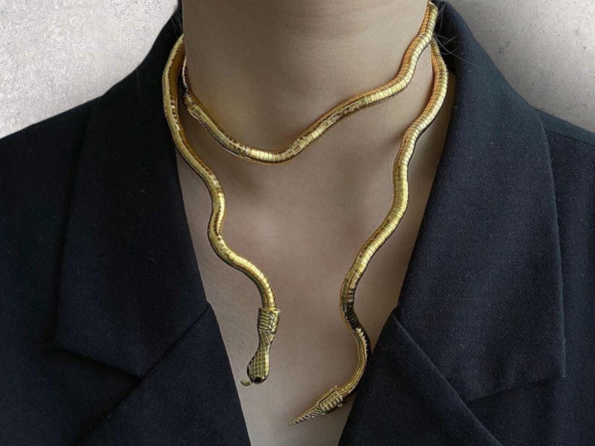 Coil & twist me snake jewellery